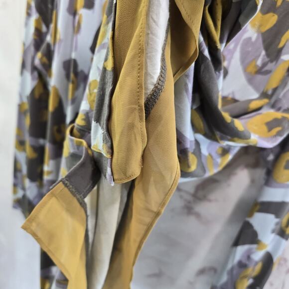 Logo by Lori Goldstein Shirt Womens 1X Purple Long Sleeve Flowy Pocket Cardigan - Picture 11 of 13